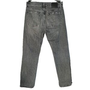 Abercrombie & Fitch Men's Jeans 31x32 Gray Vintage Stretch 90s Straight Denim